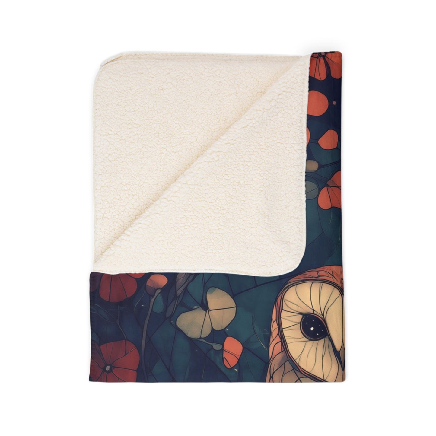 Sherpa Blanket: Custom Night Watch, Fleece Throw