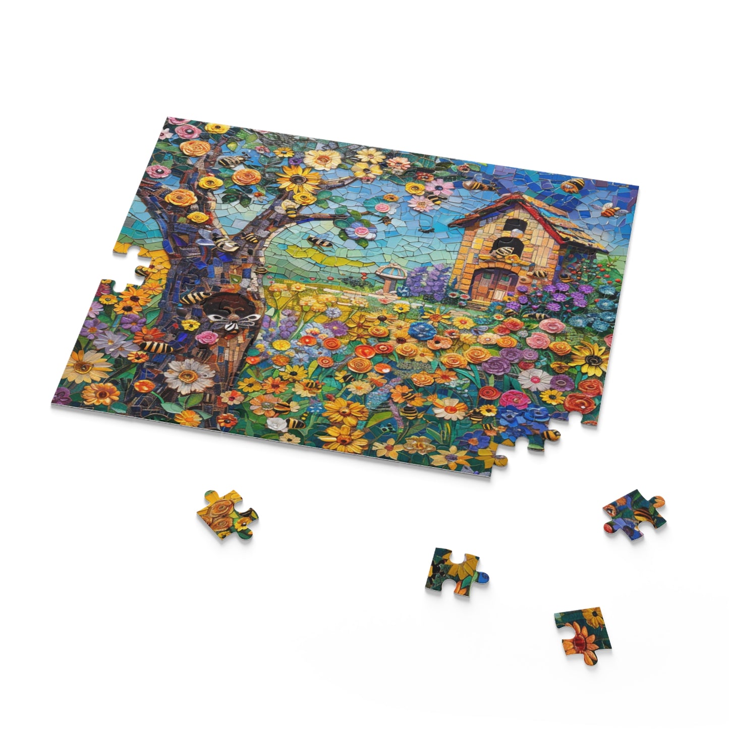 Buzzing Garden - Puzzle (120, 252, 500-Piece)