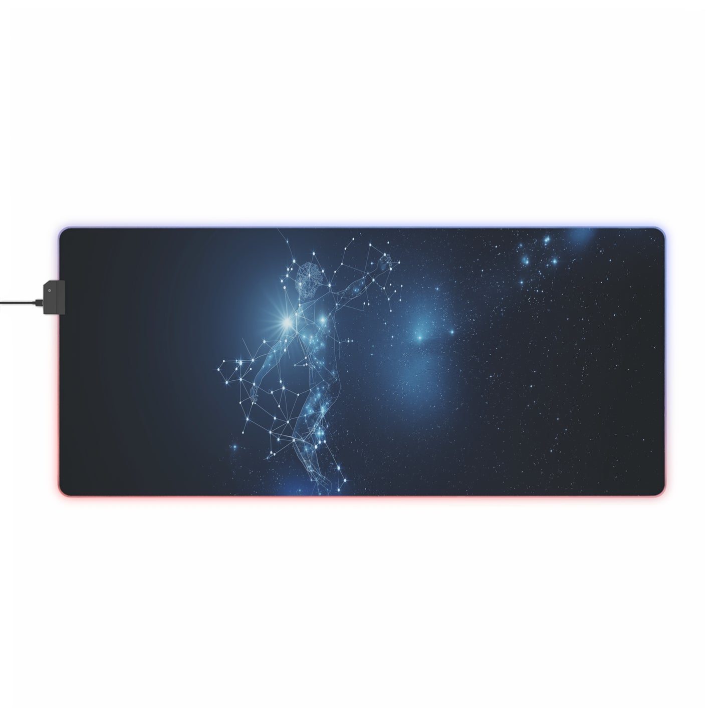 LED Gaming Mouse Pad - Sagittarius Constellation in the Night Sky