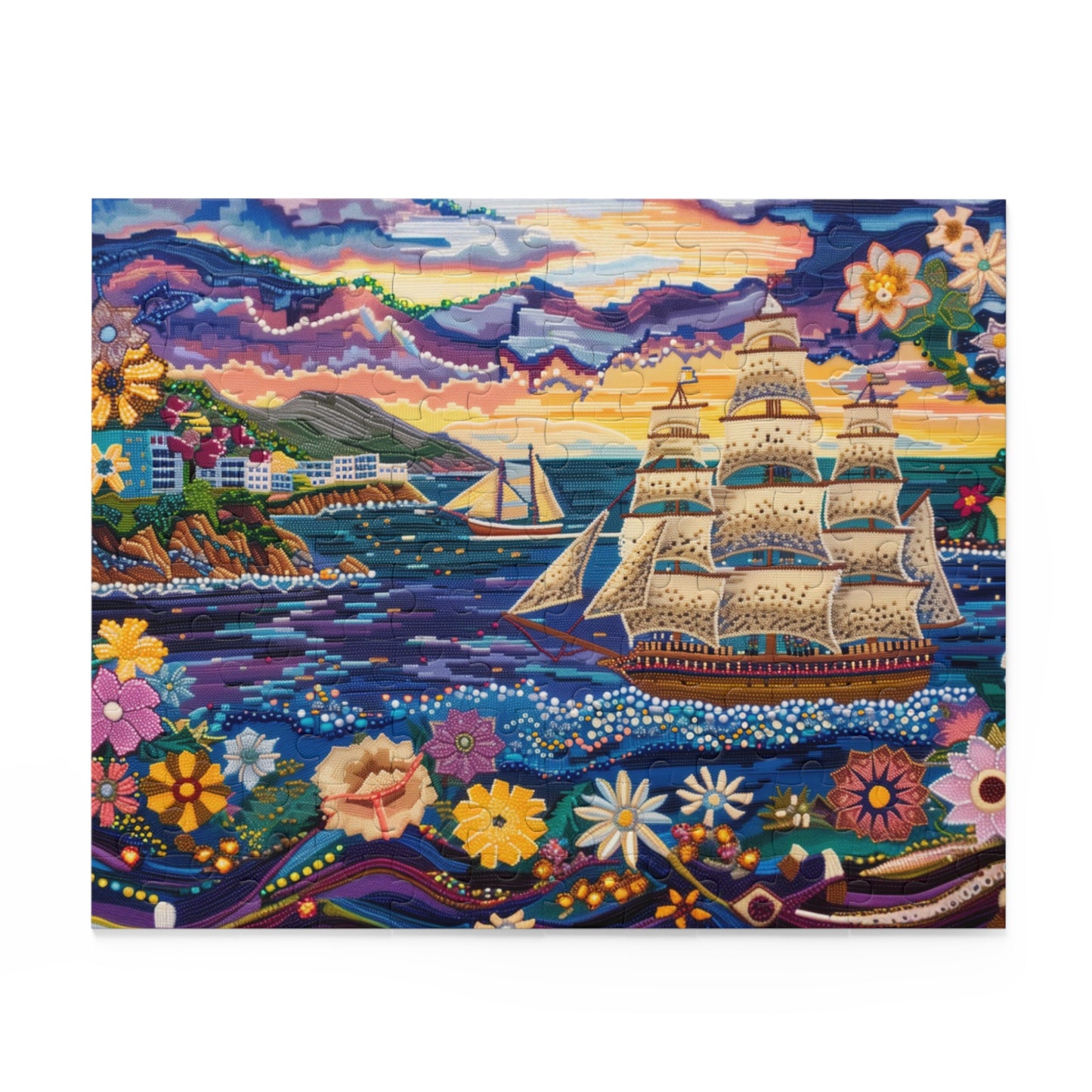 Sailing into Serenity: Santa Barbara - Puzzle (120, 252, 500-Piece)