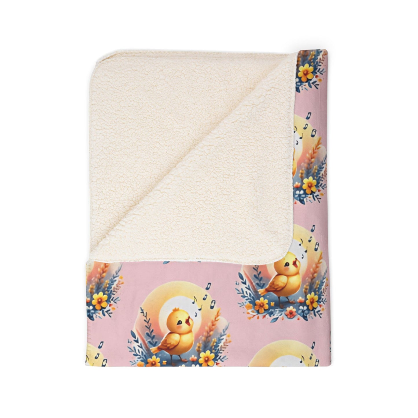 Sherpa Blanket: Custom Melody of Sunshine Fleece Throw