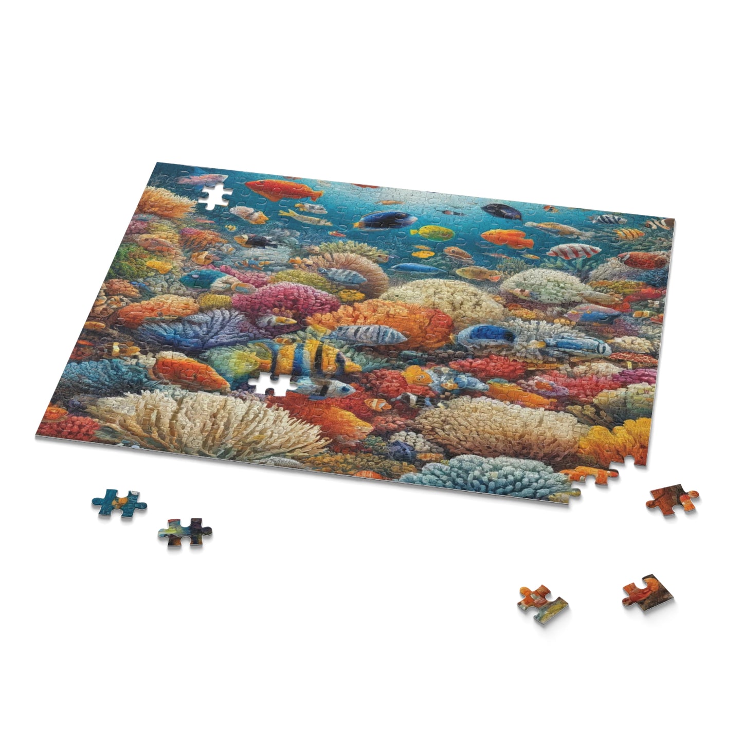 Coral Reef Jigsaw Challenge - Custom Jigsaw Puzzle (120, 252, 500-Piece)