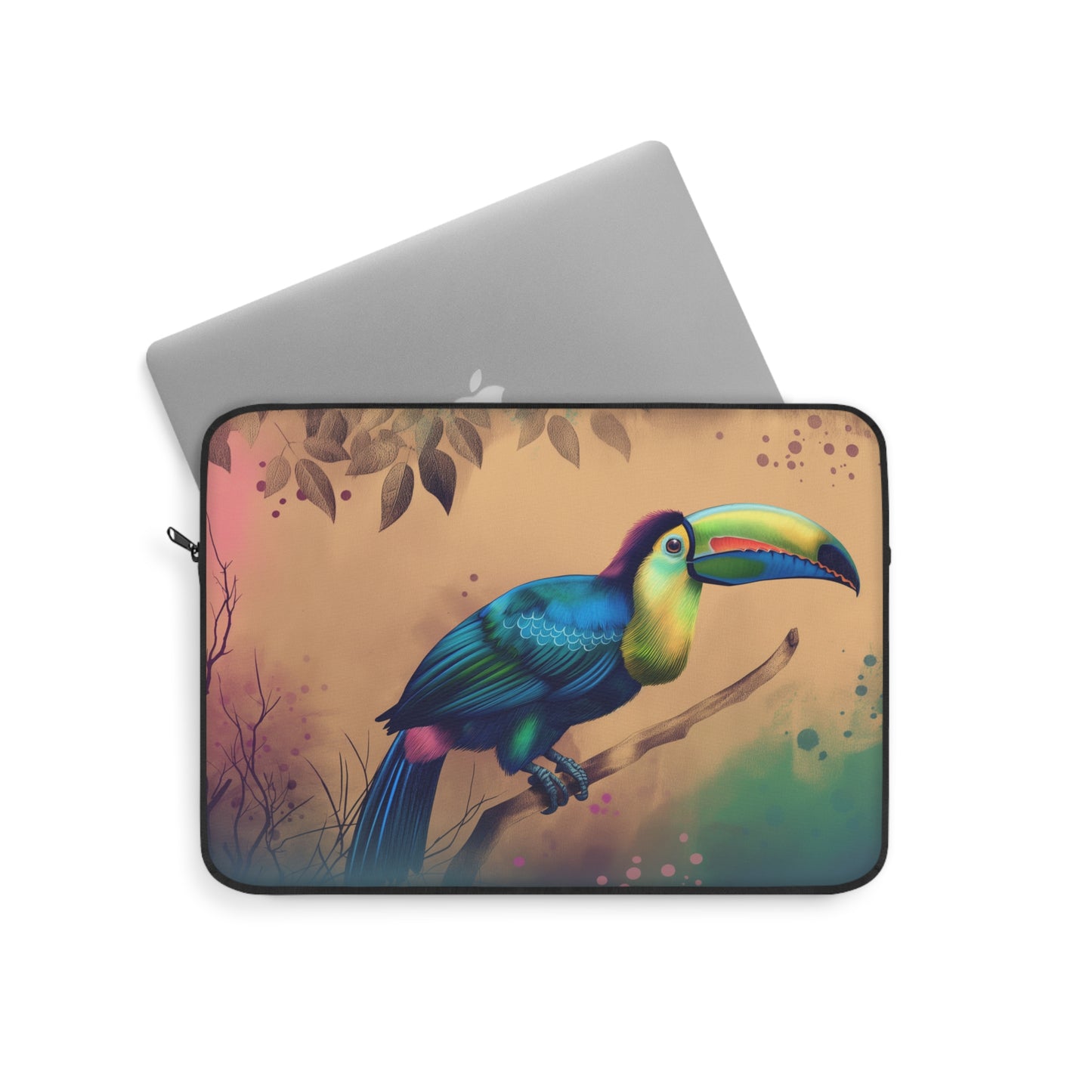 Laptop Sleeve - Colorful Keel-billed Toucan