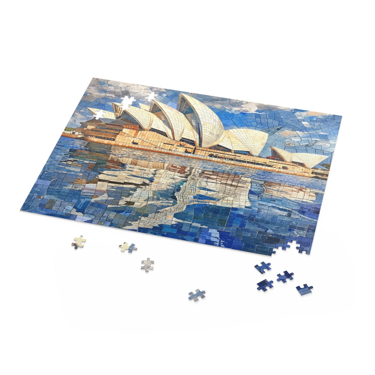 Mosaic Majesty: Sydney Opera House - Puzzle (120, 252, 500-Piece)