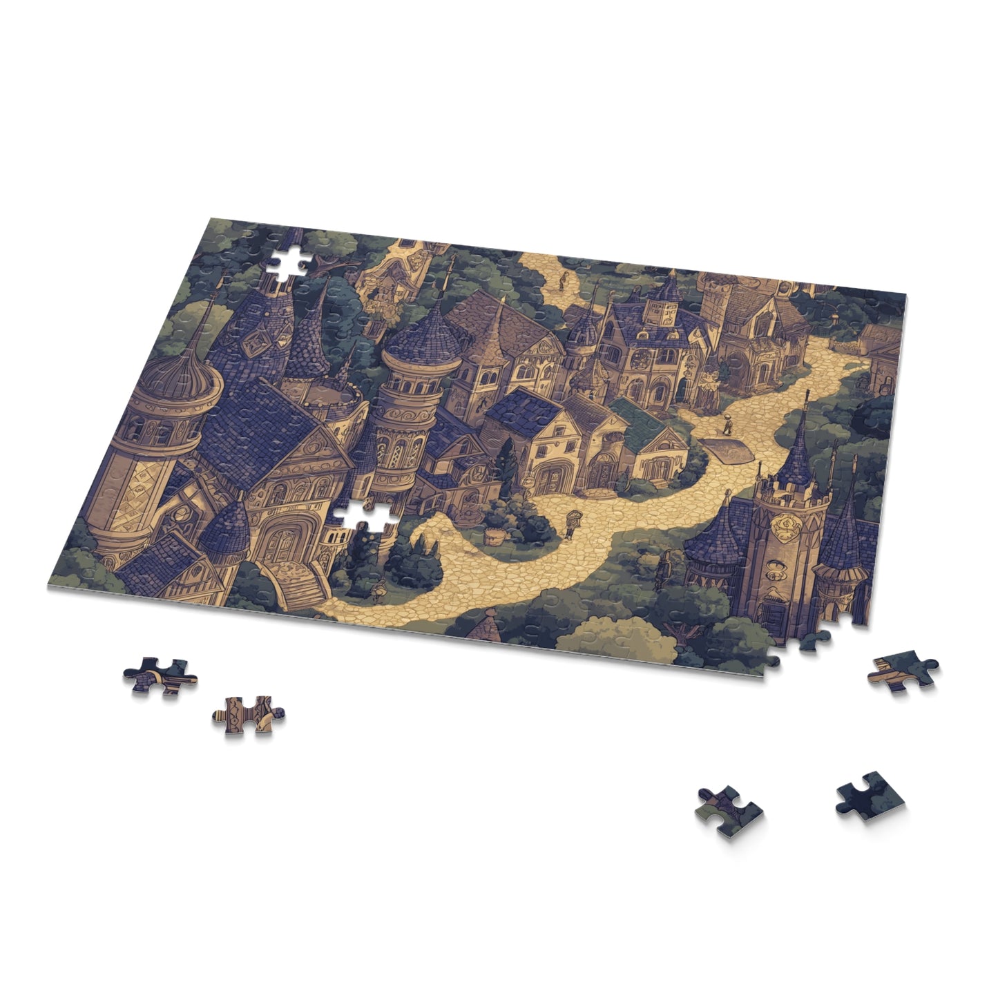 Gothic Enclave - Custom Jigsaw Puzzle (120, 252, 500-Piece)