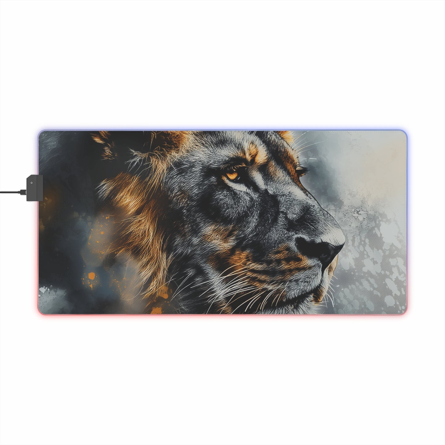 LED Gaming Mouse Pad - Majestic Gaze