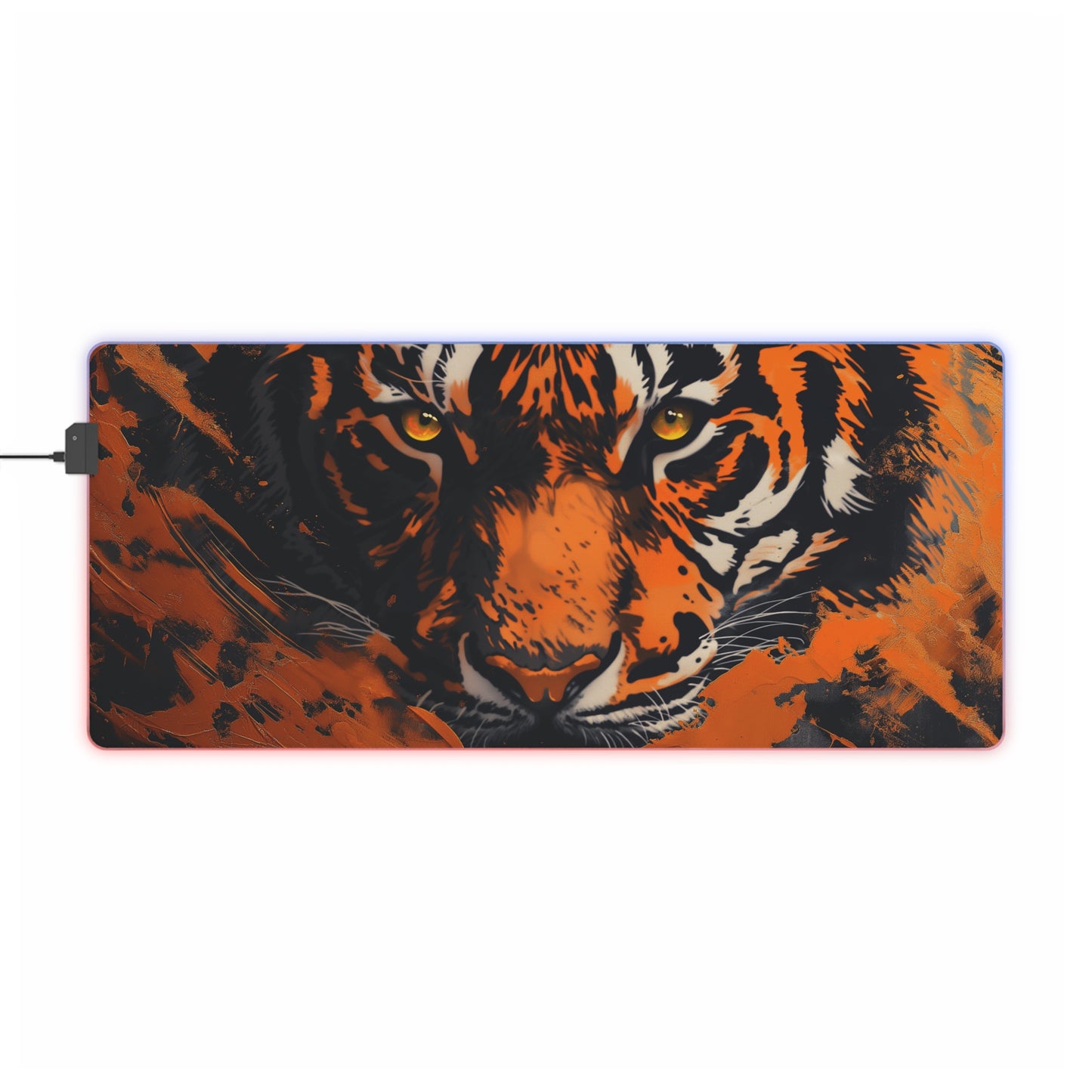 LED Gaming Mouse Pad - Inferno Eyes