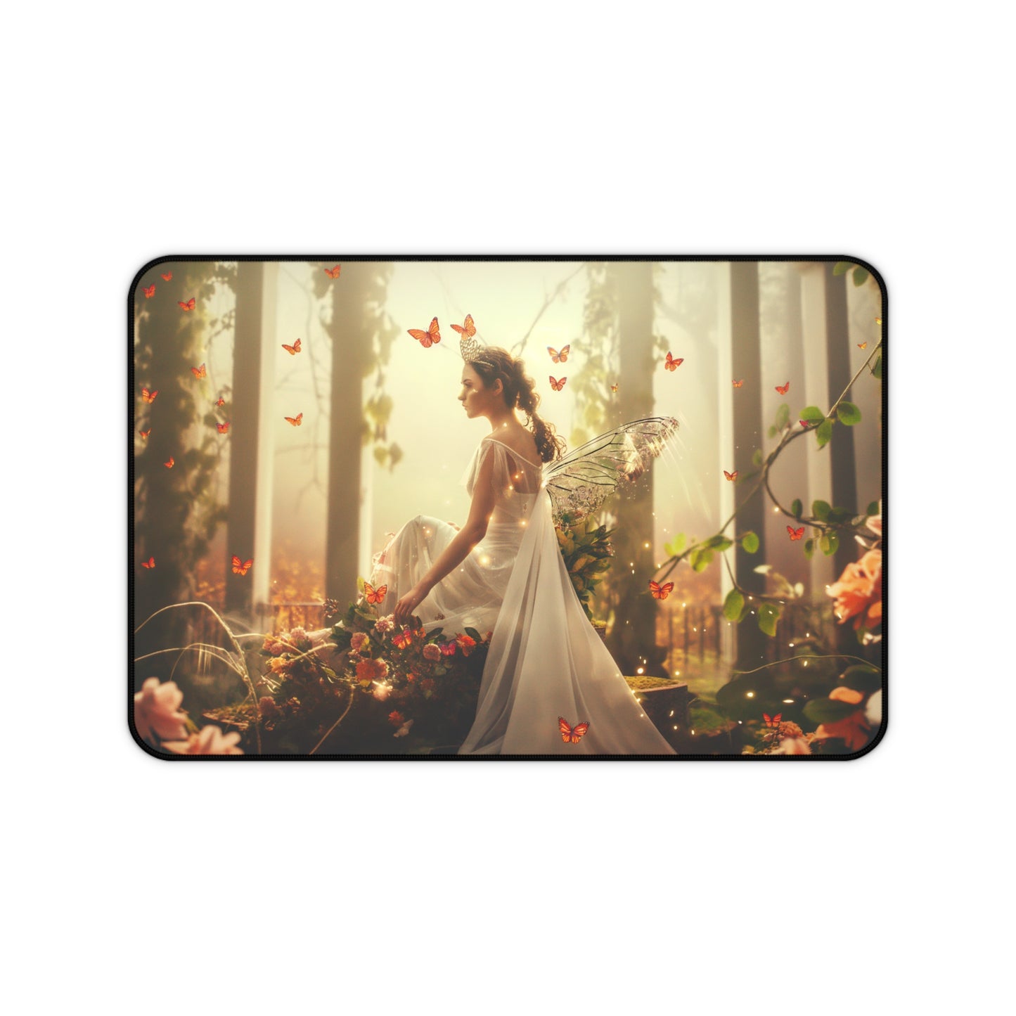 Gaming Desk Mat - Enchanted Monarch