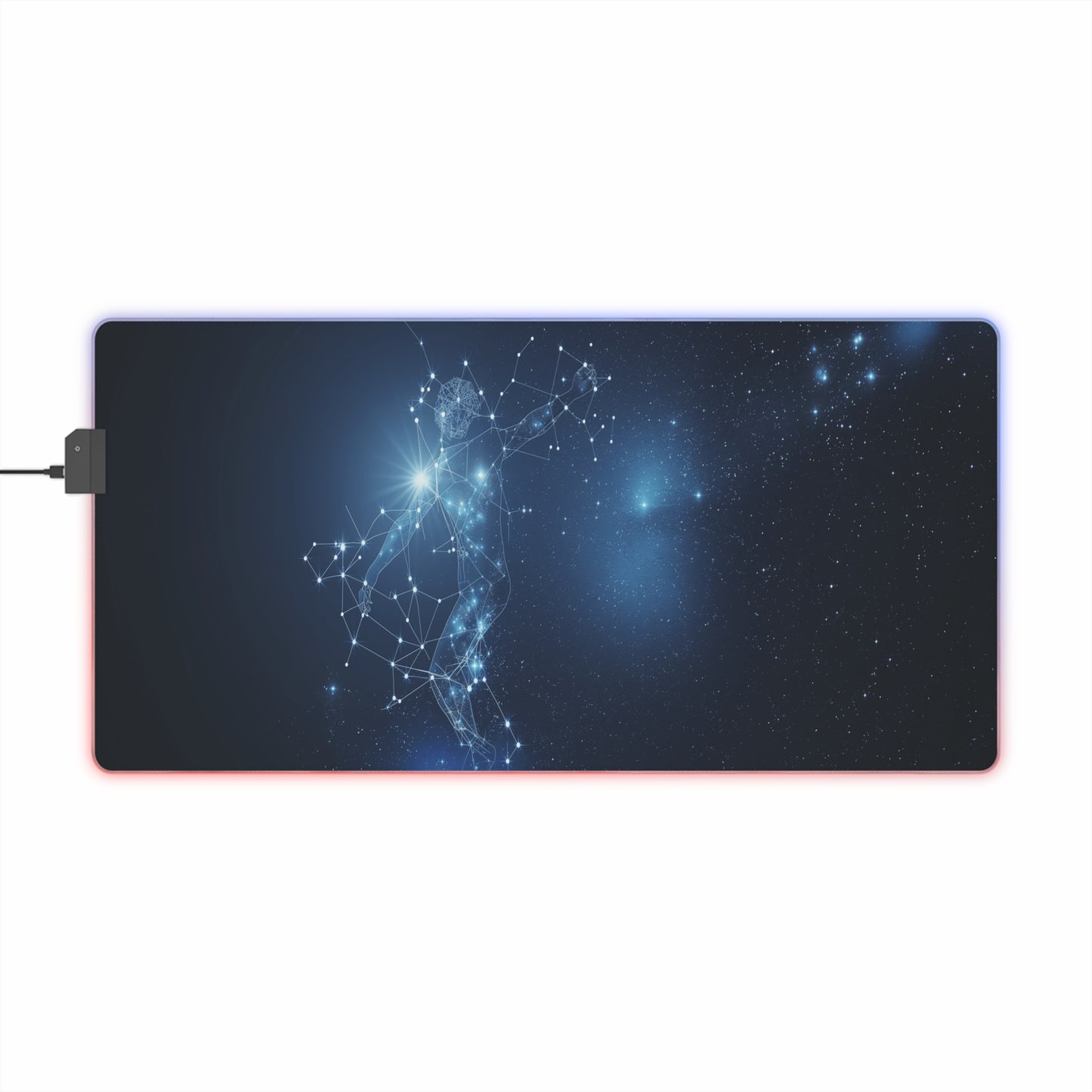 LED Gaming Mouse Pad - Sagittarius Constellation in the Night Sky