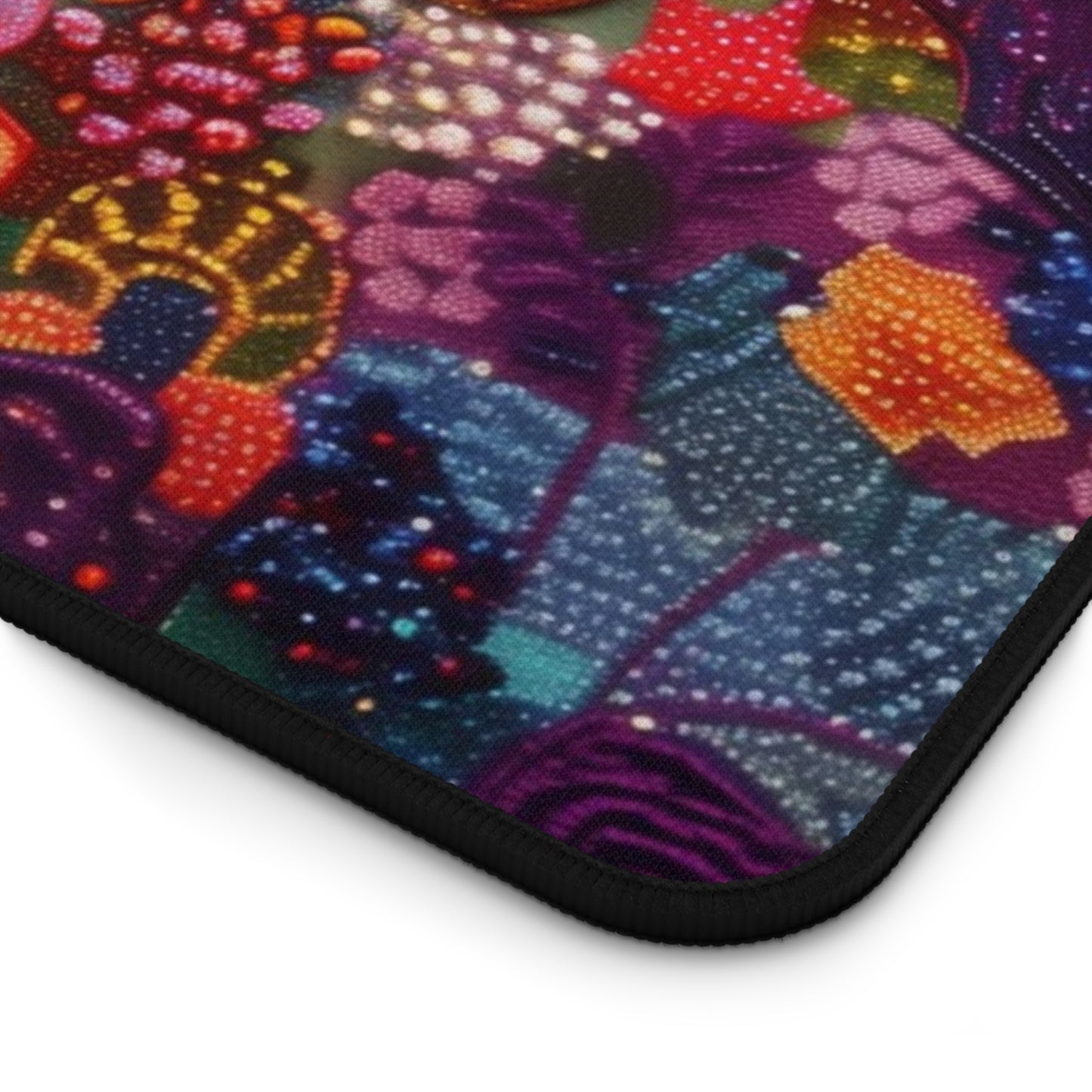 Gaming Desk Mat - Enchanting Sunset Over the Great Wall