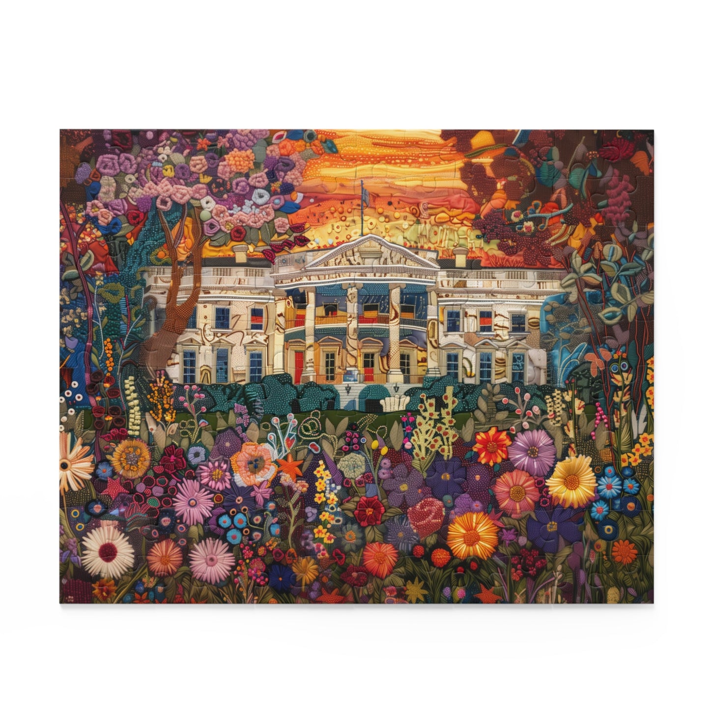 Floral Splendor at the White House - Puzzle (120, 252, 500-Piece)