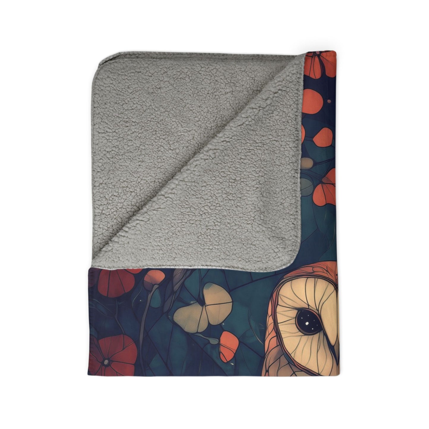 Sherpa Blanket: Custom Night Watch, Fleece Throw