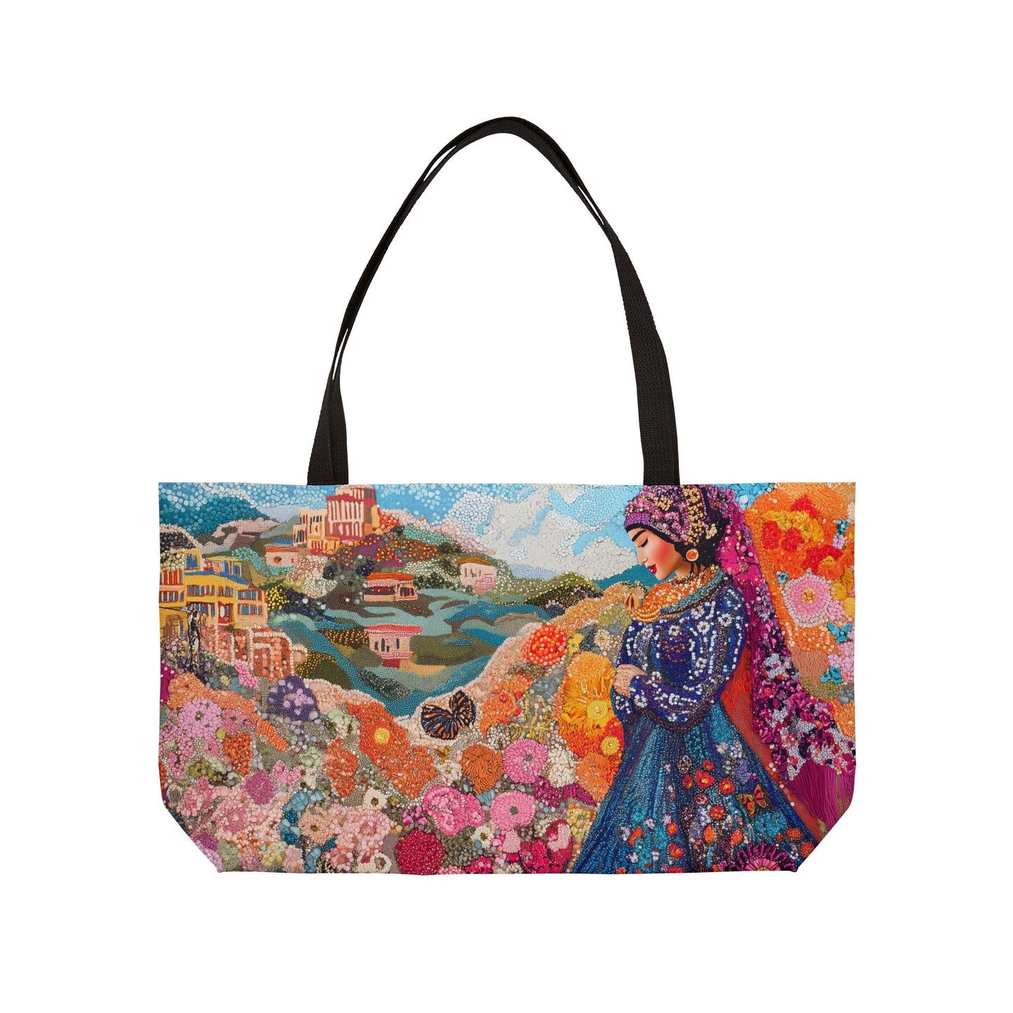 Weekender Tote Bag - Elegance in Butterfly Valley, Turkey