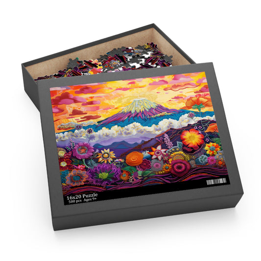 Sunrise Majesty at Mount Kilimanjaro - Puzzle (120, 252, 500-Piece)
