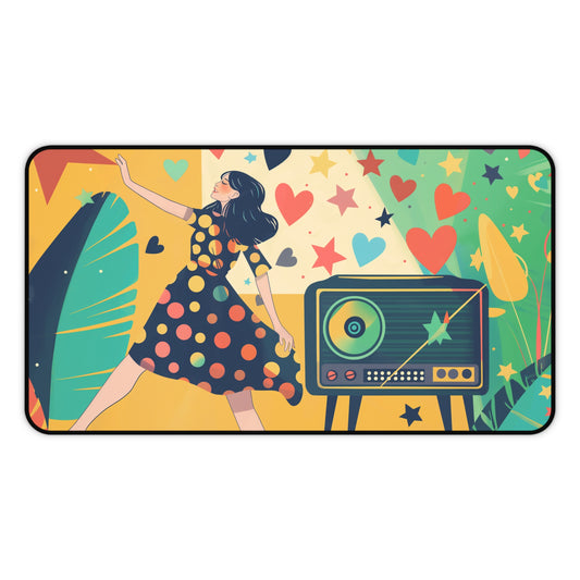 Gaming Desk Mat - Groovy Vibes
