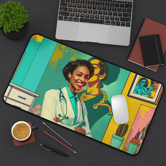 Gaming Desk Mat - Empowered Healer