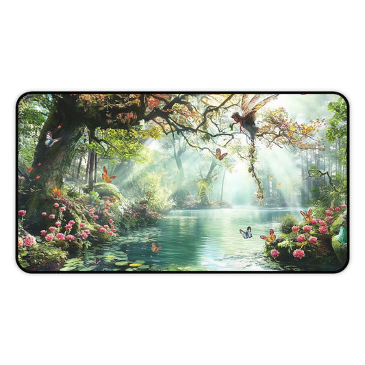 Gaming Desk Mat - Enchanted Garden
