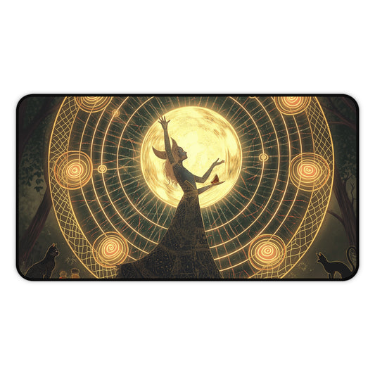 Gaming Desk Mat - Moonlit Ritual
