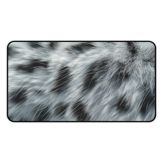 Gaming Desk Mat - Lynx Elegance