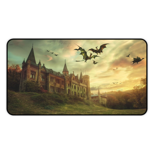 Gaming Desk Mat - Dragon's Keep
