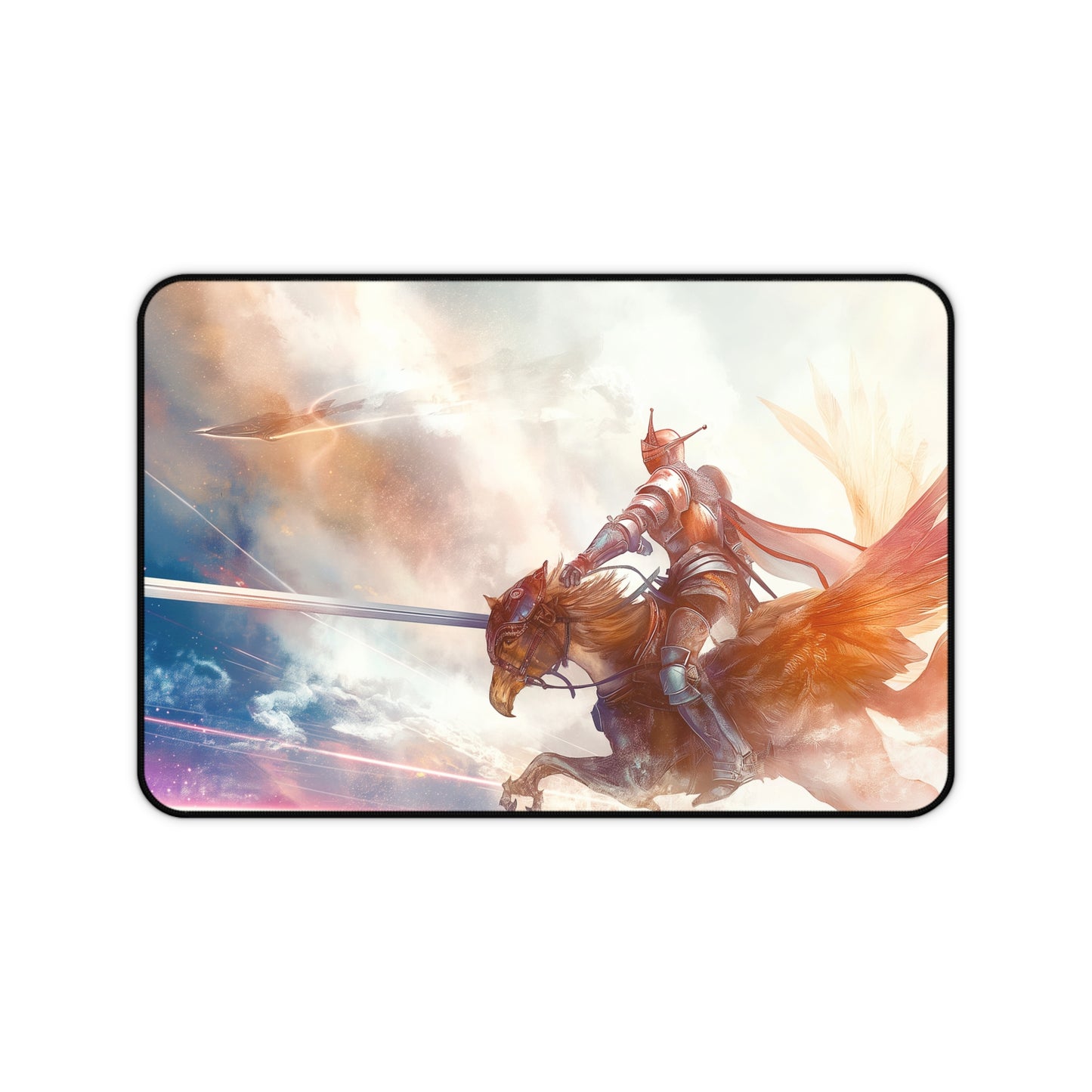 Gaming Desk Mat - Heavenly Crusader