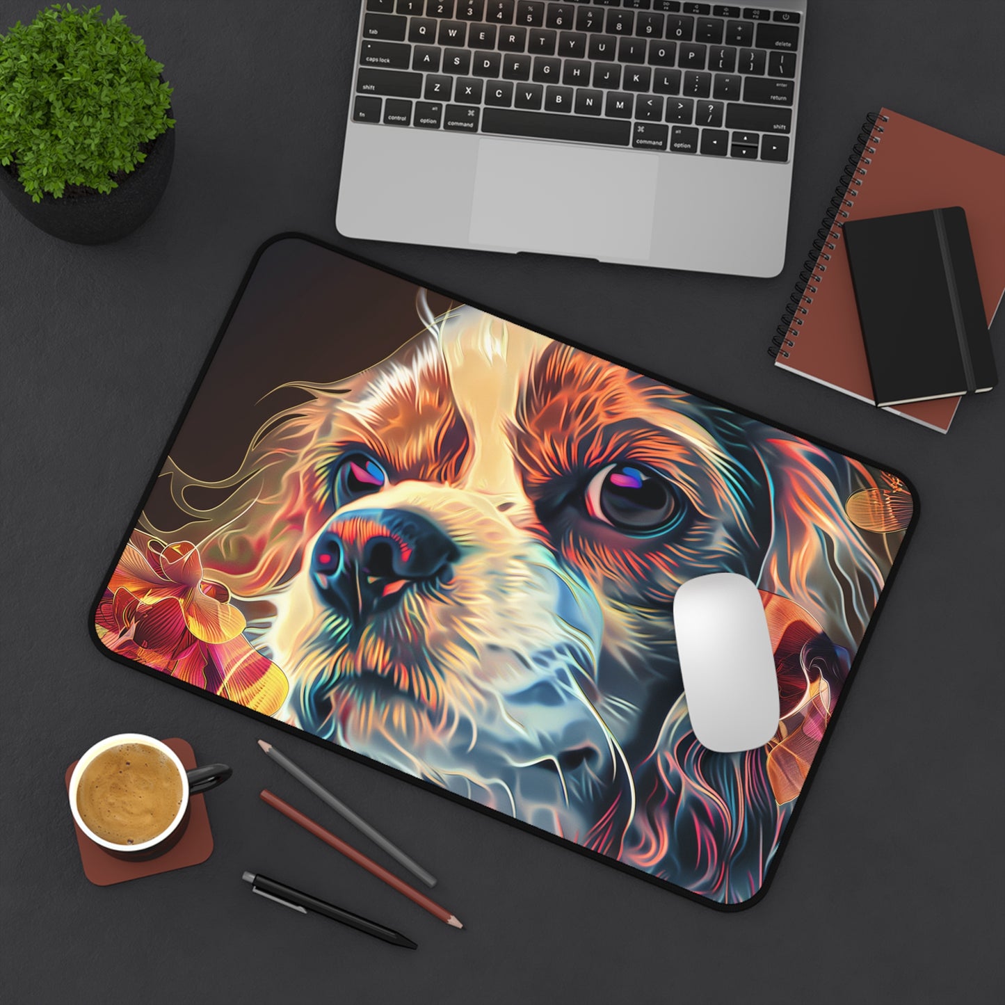 Gaming Desk Mat - Ethereal Elegance