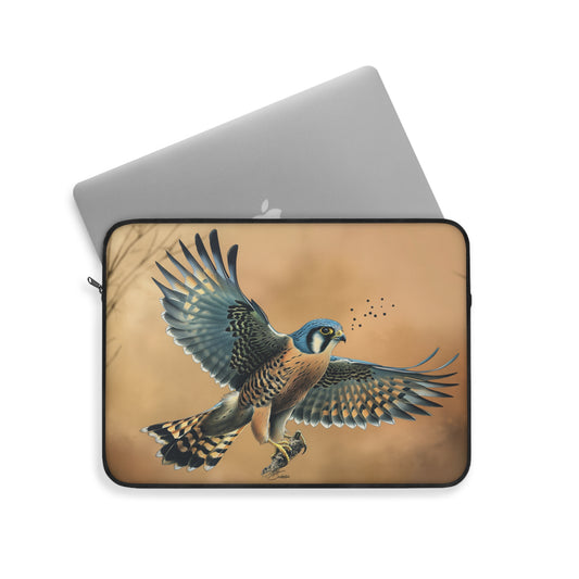 Laptop Sleeve - American Kestrel's Majesty