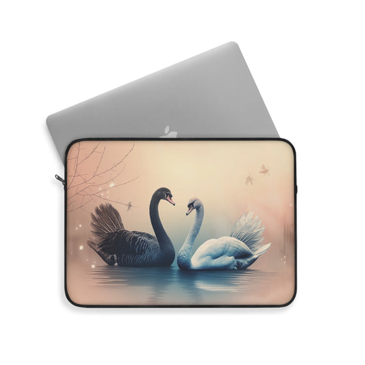 Laptop Sleeve - Enchanting Swans