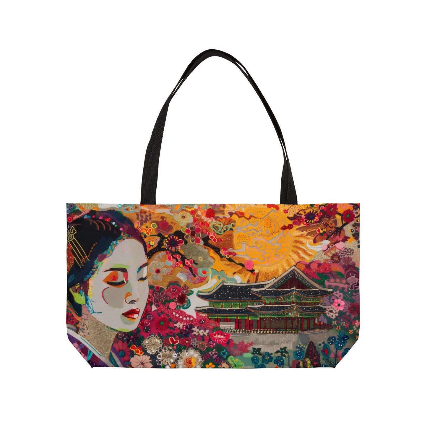 Weekender Tote Bag - Graceful Serenity of Korea