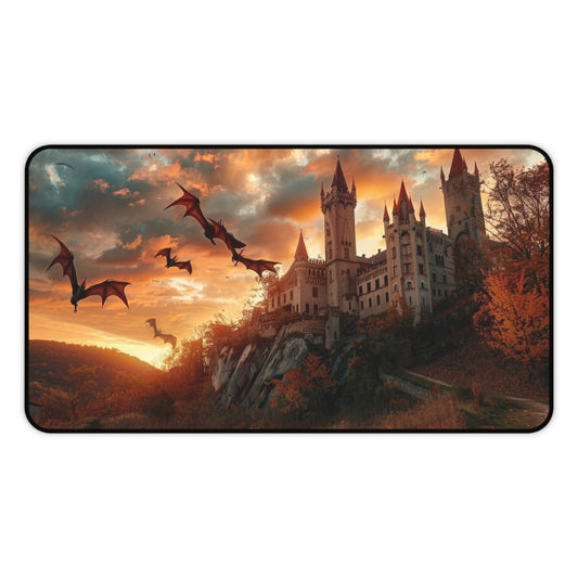 Gaming Desk Mat - Dragon Citadel