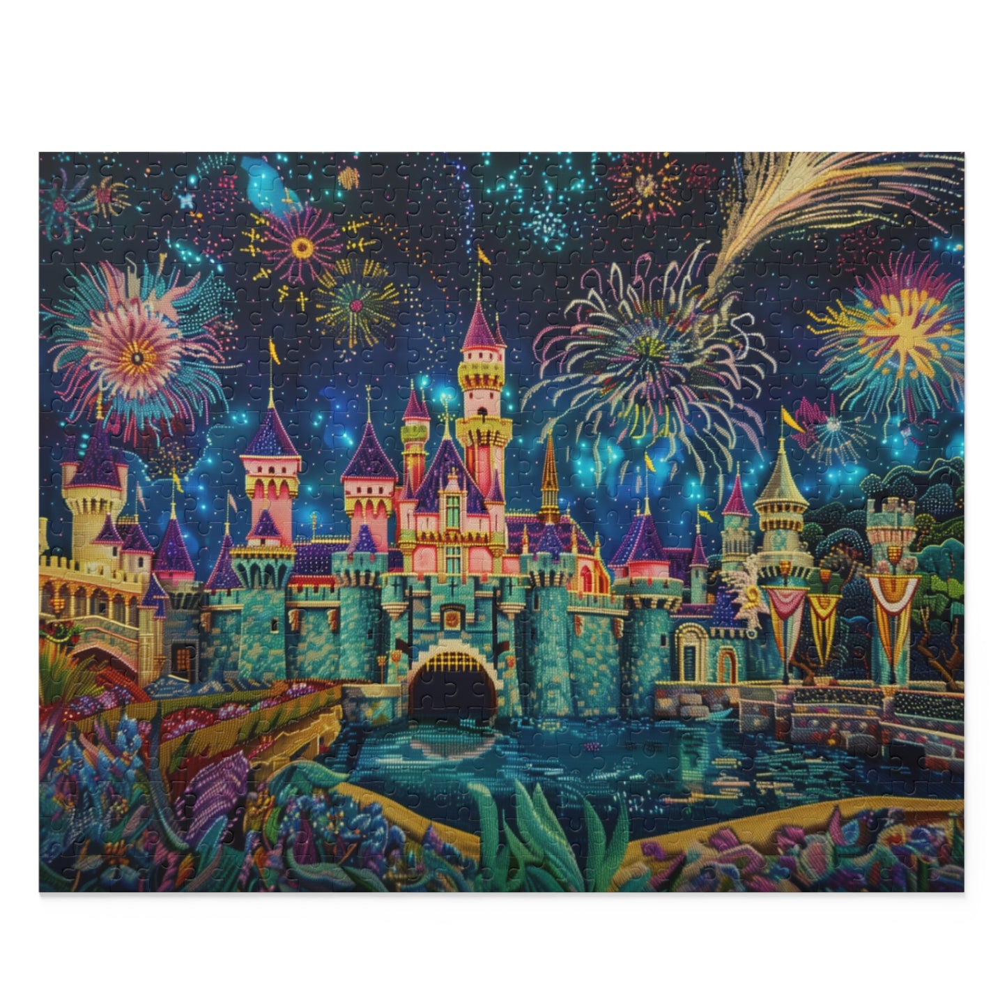 Magic Kingdom Fireworks Spectacle - Puzzle (120, 252, 500-Piece)