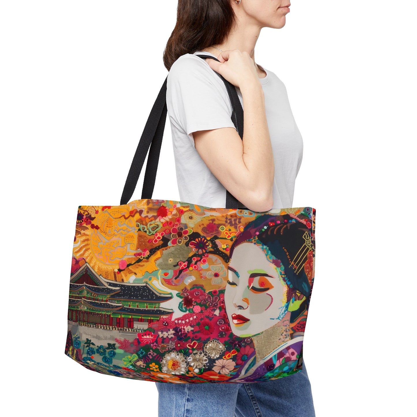Weekender Tote Bag - Graceful Serenity of Korea