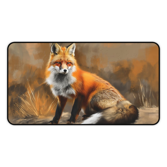Gaming Desk Mat - Majestic Red Fox