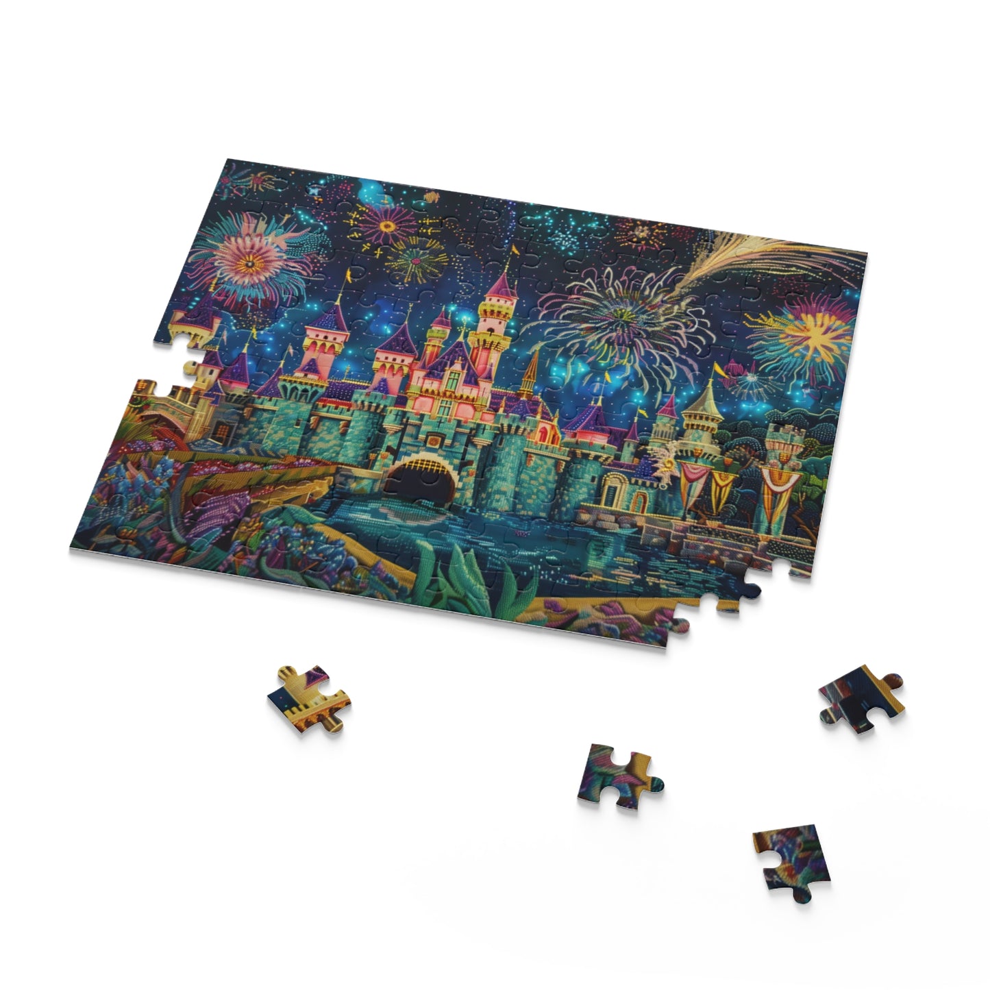 Magic Kingdom Fireworks Spectacle - Puzzle (120, 252, 500-Piece)