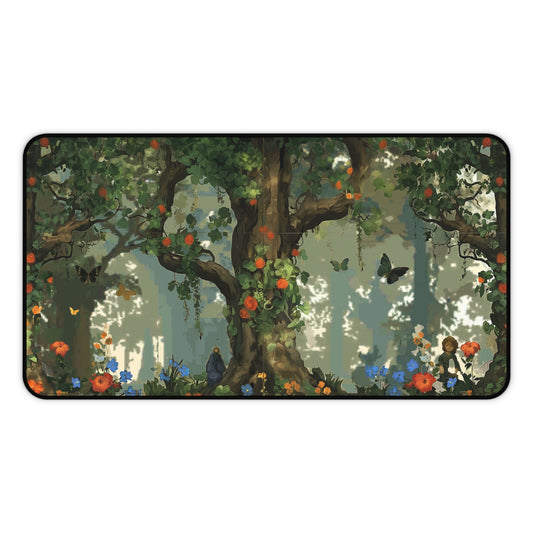 Gaming Desk Mat - Whimsical Woodland