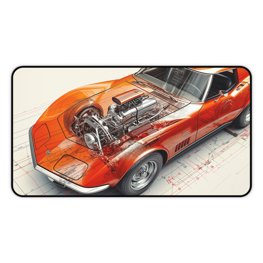 Gaming Desk Mat - Pop Art Coffee Date
