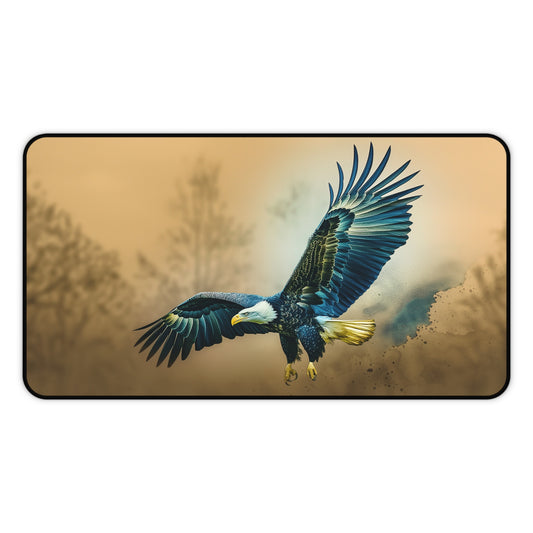 Gaming Desk Mat - Majestic Bald Eagle