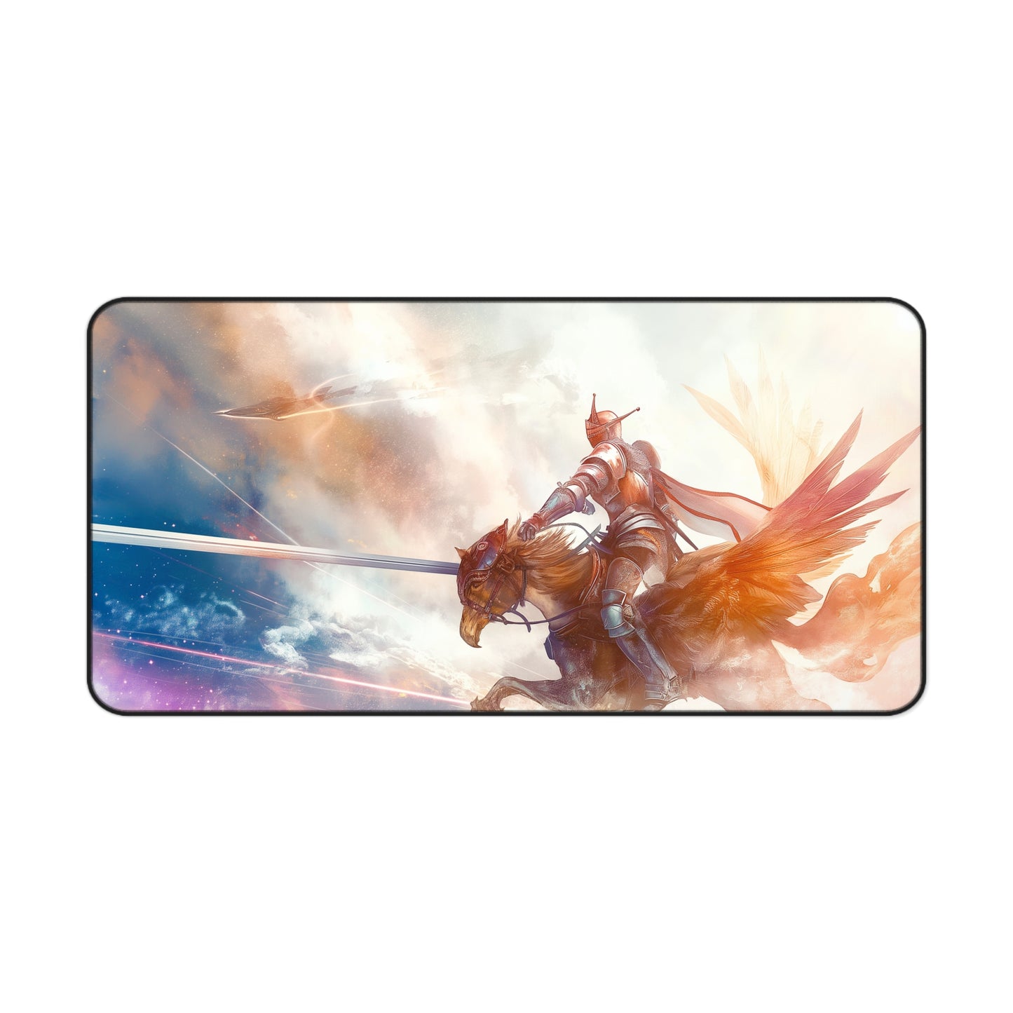 Gaming Desk Mat - Heavenly Crusader