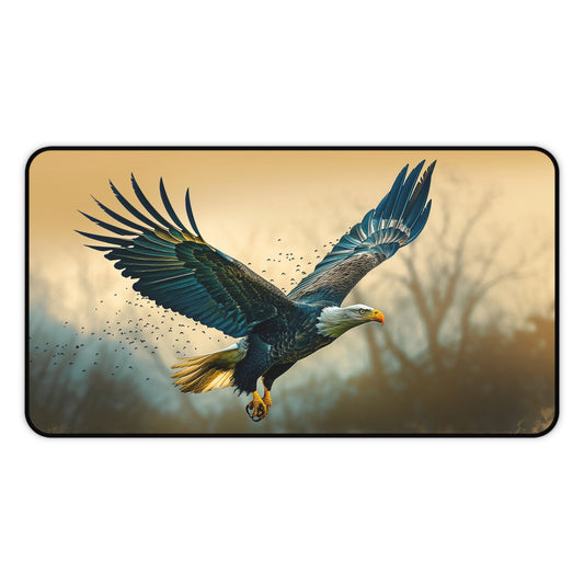 Gaming Desk Mat - Majestic Flight of Freedom