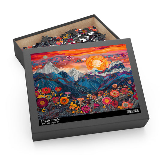 Sunrise Over the Himalayas - Puzzle (120, 252, 500-Piece)