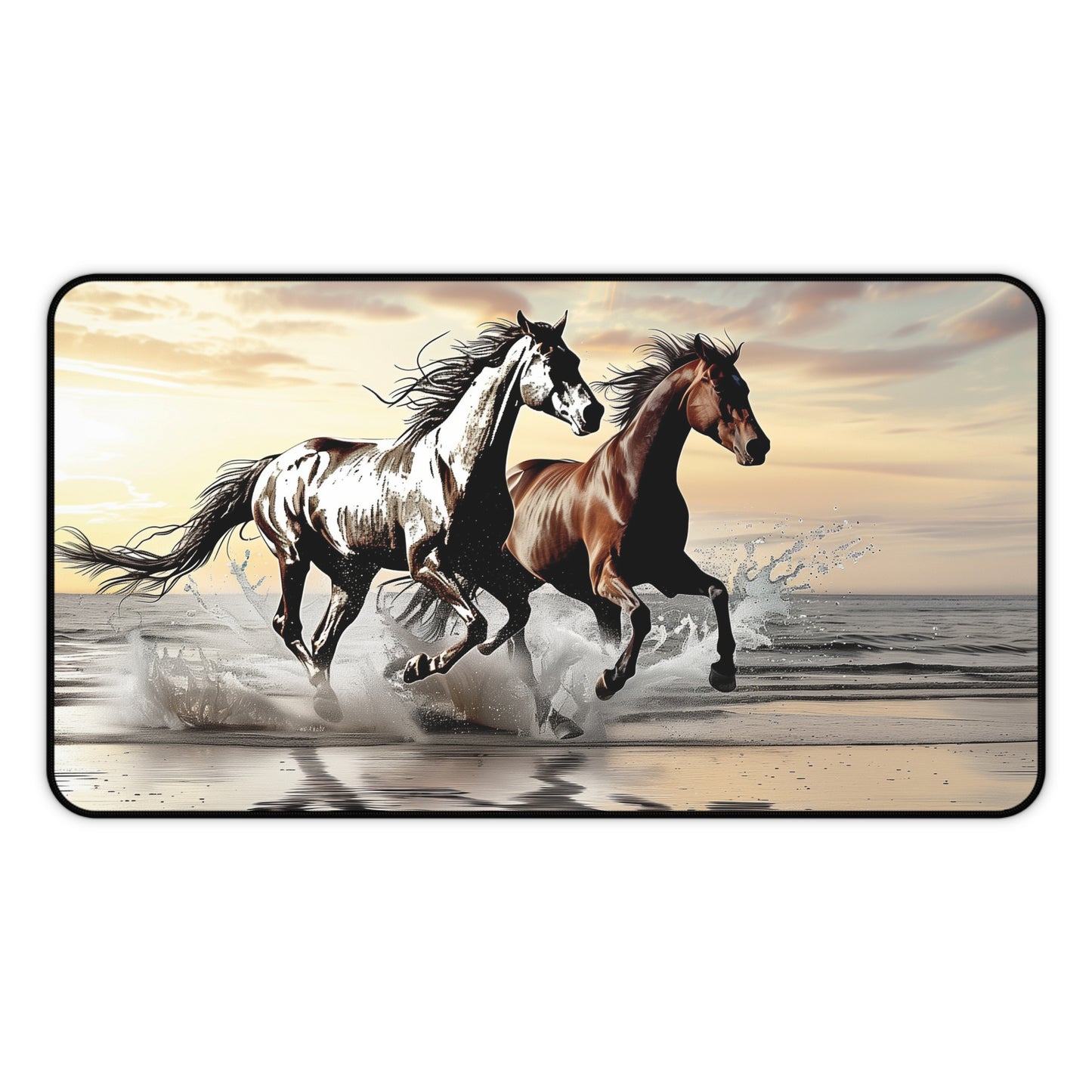 Gaming Desk Mat - Sunset Sprint