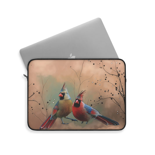Laptop Sleeve - Northern Cardinal Pair