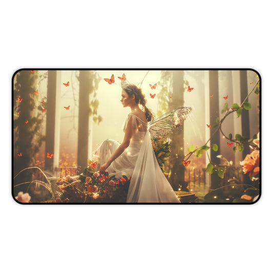 Gaming Desk Mat - Enchanted Monarch