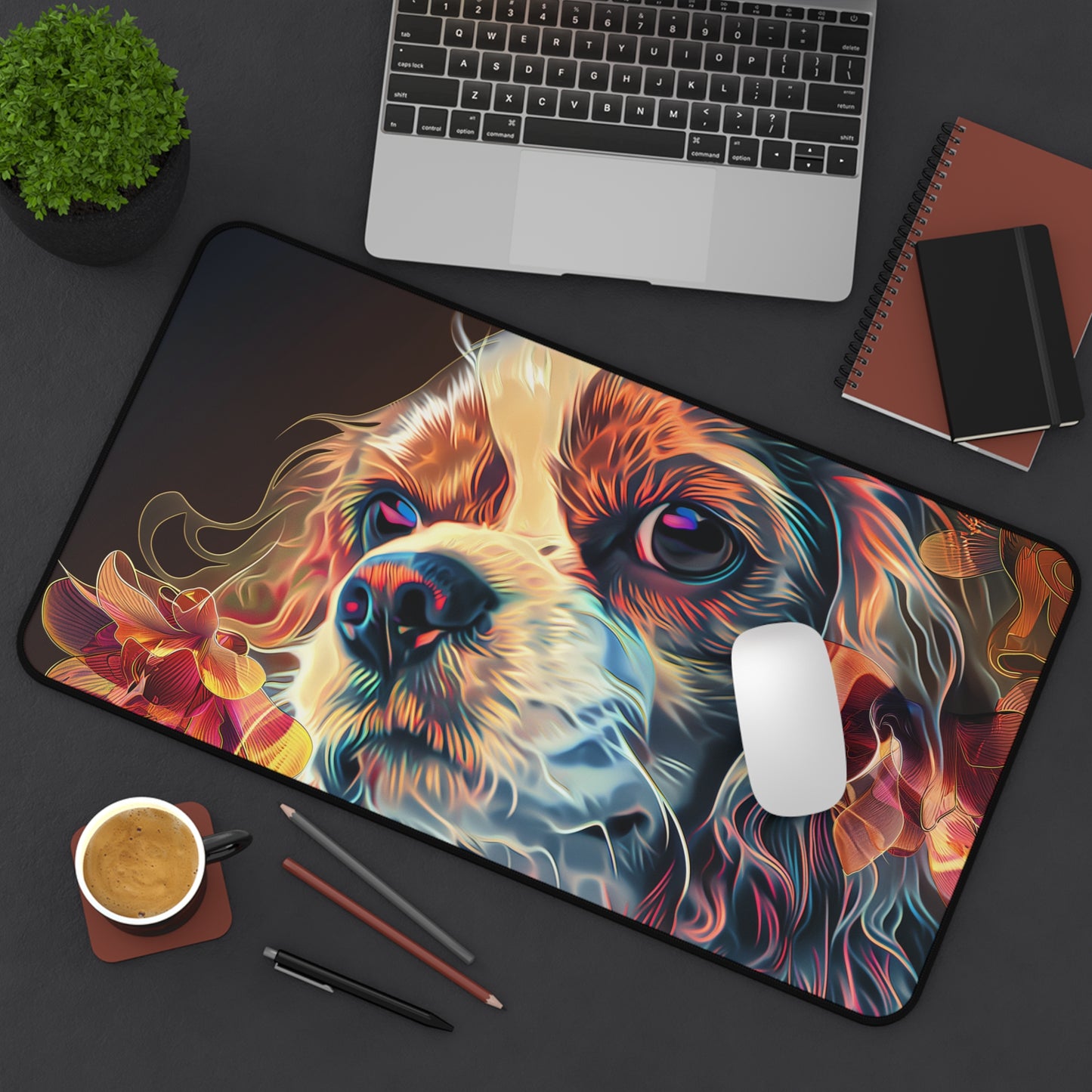 Gaming Desk Mat - Ethereal Elegance