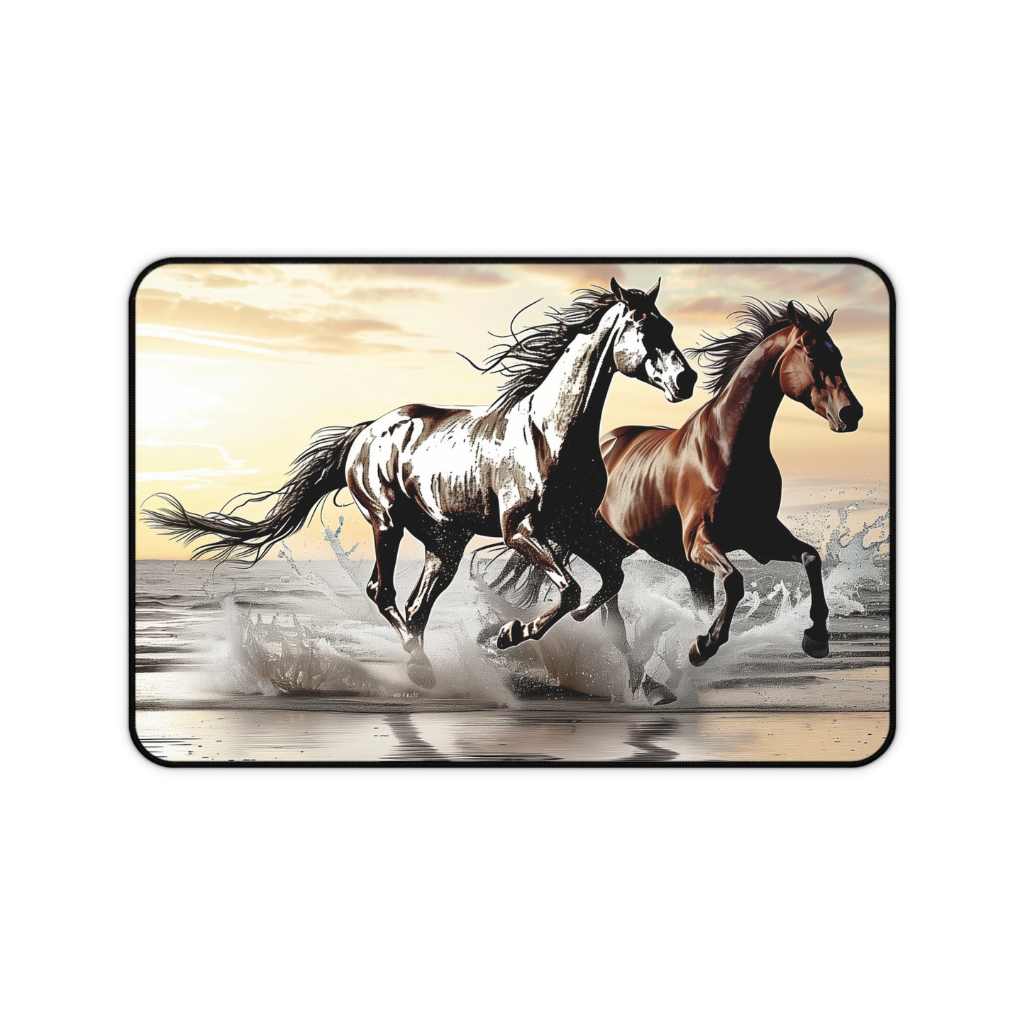 Gaming Desk Mat - Sunset Sprint